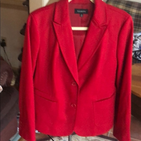 Talbots Jackets & Blazers - Talbots size 14 red wool blazer